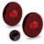 Lanterna Lateral Carreta Randon Bivolt Vermelha Led - 2 un - Imagem 1