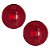 Lanterna Lateral Carreta Randon Bivolt Vermelha Led - 2 un - Imagem 2