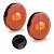Lanterna Lateral Carreta Randon Bivolt Âmbar Led - 2 un - Imagem 1