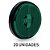 Lanterna Lateral Carreta Randon Bivolt Verde 3 Leds 20 un - Imagem 1