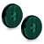 2 Lanterna Lateral Carreta Randon Noma Bivolt Verde 3 Led - Imagem 1