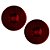 Lanterna Lateral Carreta Randon Noma Bivolt Verm 3 Leds 2 u - Imagem 2