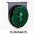 10 Lanterna Lateral Carreta Randon Bivolt Verde 3 Leds - Imagem 1
