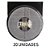 20 Lanterna Lateral Carreta Randon Bivolt Cristal 3 Leds - Imagem 2