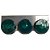 Lanterna 3 Marias Carreta Caminhão Led Verde Bivolt 65 mm - Imagem 2