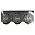 Lanterna 3 Marias Carreta Caminhão Led Cristal Bivolt 65 mm - Imagem 2