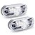Kit Lanterna Delimitadora Carreta Caminhão Led Cristal 2 un - Imagem 1