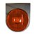 Lanterna Lateral Carreta Randon Bivolt Âmbar 3 Leds - Imagem 2