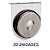20 Lanterna Lateral Carreta Randon Led Cristal Bivolt - Imagem 1
