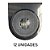 12 Lanterna Lateral Carreta Randon Bivolt Cristal 3 Leds - Imagem 2