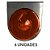 Lanterna Lateral Carreta Randon Bivolt Âmbar 3 Leds - 6 un - Imagem 2