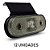 12 Lanterna Lateral Carreta Facchini Led Fumê Bivolt - Imagem 1