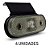 Kit 4 Lanterna Lateral Carreta Facchini Led Fumê Bivolt - Imagem 1