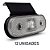 12 Lanterna Lateral Carreta Facchini Led Cristal Bivolt - Imagem 1