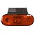 Kit 12 Lanterna Lateral Carreta Facchini Led Âmbar Bivolt - Imagem 2