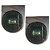 2 Lanterna Lateral Carreta Randon Bivolt Fumê 3 Leds - Imagem 2