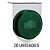 20 Lanterna Lateral Carreta Randon Bivolt Verde 3 Leds - Imagem 1