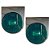 Lanterna Lateral Carreta Randon Bivolt Verde 3 Leds 2 un - Imagem 2