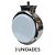 Kit 3 Lanterna Caminhão Foguinho Bojuda Cristal Carreta Led - Imagem 2
