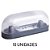 Kit Lanterna Delimitadora Carreta Caminhão Led Cristal 10 un - Imagem 1