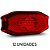 12 Lanterna Lateral Carreta Bau Exclusive Vermelha 3 Leds - Imagem 1
