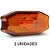Lanterna Lateral Carreta Bau Bivolt Âmbar 3 Leds 2 un - Imagem 1