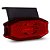 Lanterna Lateral Carreta Bau Exclusive Bivolt Vermelha 3 Led - Imagem 1