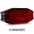 Lanterna Lateral Carreta Exclusive Vermelha Led 6 unidades - Imagem 1