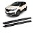 Estribo Captur 2017 em diante Preto Aluminio Slim - Imagem 1