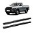 Estribo Hilux 2016 em diante Cabine Simples Preto Oblongo - Imagem 1