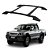 Bagageiro L200 Outdoor 2004 a 2012 Preto - Imagem 1