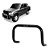 Parachoque de Impulsão Pick-Up 2008 em diante Preto - Imagem 1