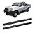 Estribo Hilux 2005 a 2015 Cabine Simples Preto Oblongo - Imagem 1