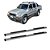 Estribo Hilux 1997 a 2004 Cabine Dupla Cromado Oblongo - Imagem 1