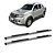 Estribo Hilux 2005 a 2015 Cabine Dupla Cromado Oblongo - Imagem 1