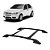 Rack de Teto Palio Fire 2011 2012 2013 2014 2015 a 20 Preto - Imagem 1