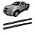 Estribo S10 2013 em diante Cabine Simples Preto Oblongo - Imagem 1