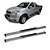 Estribo S10 2013 em diante Cabine Simples Cromo Oblongo - Imagem 1