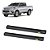 Estribo Hilux 2016 2017 2018 Preto Cabine Dupla Alumínio - Imagem 1