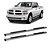 Estribo Dodge RAM 2016 em diante Cabine Dupla Cromo Oblongo - Imagem 1