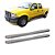 Estribo F350 1999 a 2012 Cabine Dupla Cromado Plataforma - Imagem 1