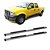 Estribo F350 1999 a 2012 Cabine Dupla Cromado Oblongo - Imagem 1