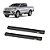Estribo Hilux 2016 2017 2018 Preto Cabine Simples Alumínio - Imagem 1