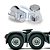Kit Capa de Porca Para Iveco 32mm - Imagem 1
