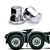 Kit Capa de Porca Para Volvo 33mm - Imagem 1