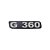 Emblema Potência - Cinza - Para G360 Antigo - Imagem 1
