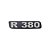 Emblema Potência - Cinza - Para R380 Antigo - Imagem 1
