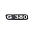 Emblema Potência Para G380 Antigo - Cromado - Imagem 1