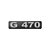 Emblema Potência Para Scania G470 Moderno - Cinza - Imagem 1