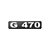 Emblema Potência Para Scania G470 Moderno - Cromado - Imagem 1